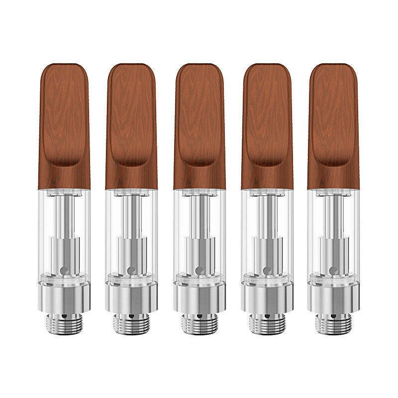 Cartucho de madera 1.6ohm de la extremidad CBD del cartucho disponible del agujero de aceite de la toma 2.0mm*4