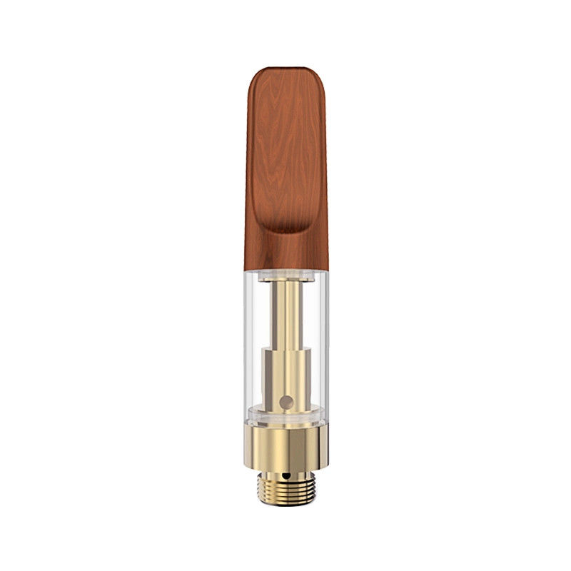 Cartucho de madera 1.6ohm de la extremidad CBD del cartucho disponible del agujero de aceite de la toma 2.0mm*4