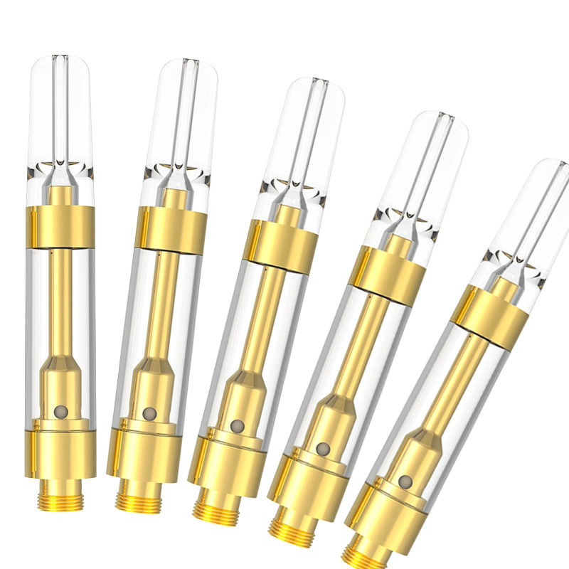 Por mayor 0.5mL 0.8mL 1.0mL 510 recargable Destilado Delta 8 9 THC Cartucho de fábrica directamente con el logotipo
