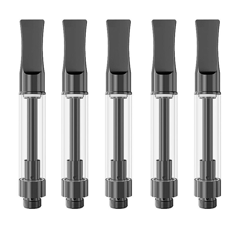 Delta vacío 9 D8 D9 THC Live Resin Cartridge del delta 8 del negro 1.0mL