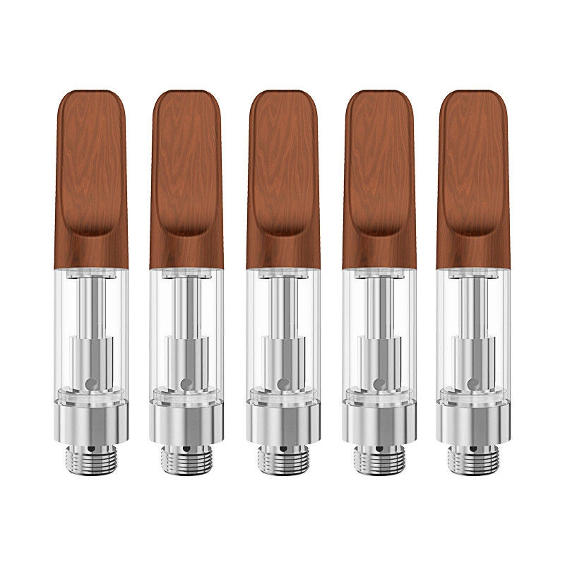 1.0 ml THC desechable THCO THCP Resina viva HHC Carrito con punta de madera a granel