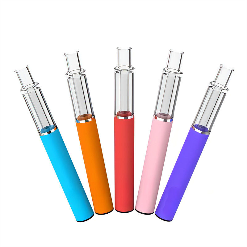 ODM lleno del OEM del vidrio CBD Vape Pen Disposable de 0.5ml 1.0ml con el logotipo modificado para requisitos particulares