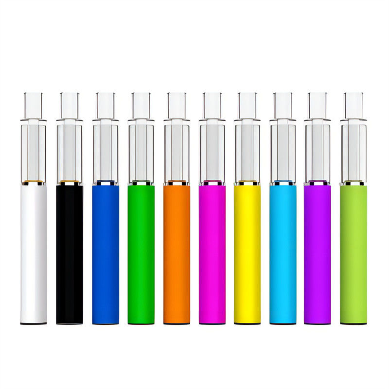ODM lleno del OEM del vidrio CBD Vape Pen Disposable de 0.5ml 1.0ml con el logotipo modificado para requisitos particulares