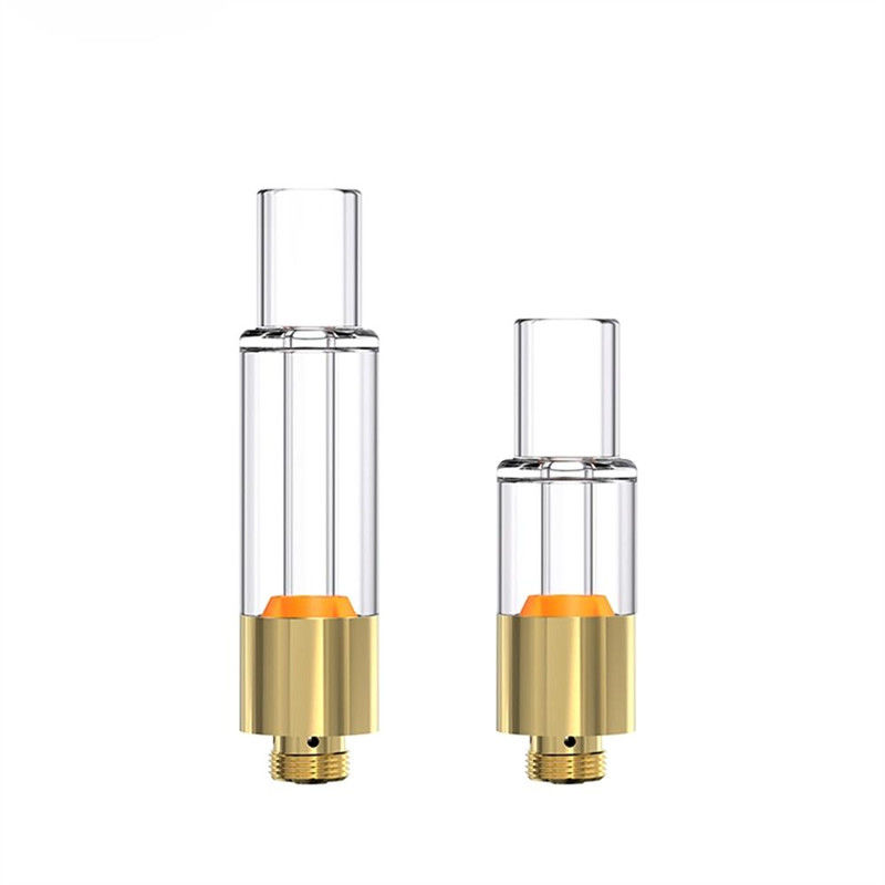 Cartucho de vidrio completo para el aceite de resina viva de CBD Thc Delta 8 9 10