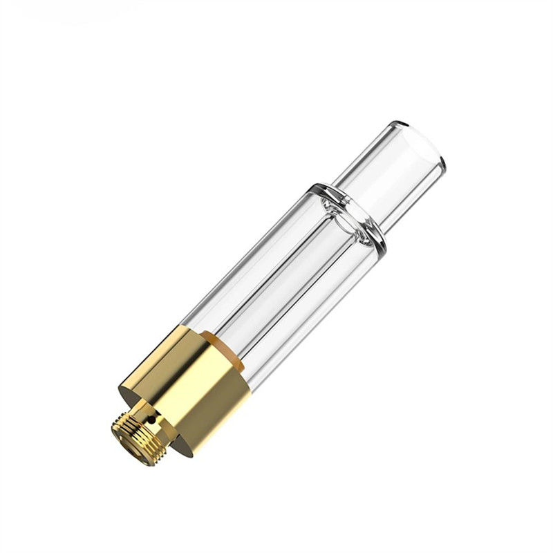 Cartucho de vidrio completo para el aceite de resina viva de CBD Thc Delta 8 9 10