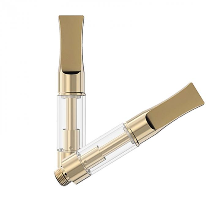 Agujero de aceite eficiente de la toma 2.0mm4 para la circulación de aire lisa y la absorción de aceite fácil - cartucho lleno del espectro CBD Vape.